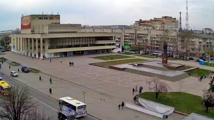 Онлайн веб-камера на площади Ленина в Симферополе